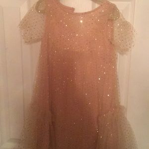 Beautiful gold Zara kids dress